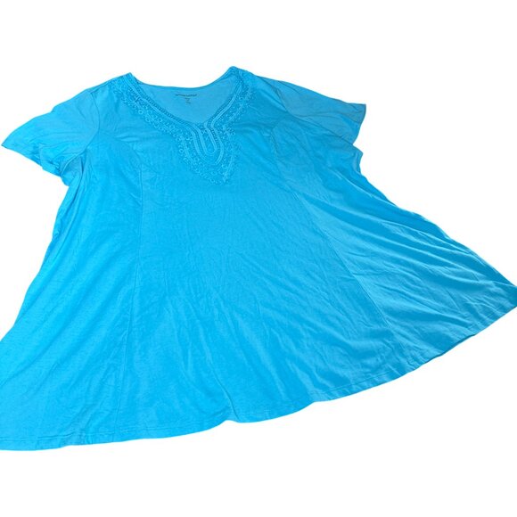 Woman Within Bundle of 2 Tunic Tees Size 2 X - Picture 3 of 5